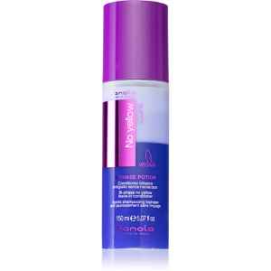 Fanola No Yellow 2 phase potion bezoplachový kondicionér pro blond a melírované vlasy 150 ml