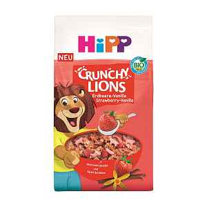 Hipp BIO Křupavé Lion müsli jahoda-vanilka 300 g
