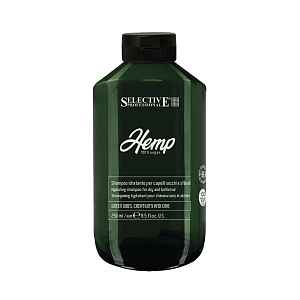 Hydratační šampon pro suché a lámavé vlasy Selective Professional Hemp Shampoo - 250 ml