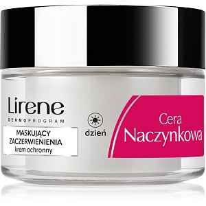 Lirene Face Cream denní sjednocující výživný krém pro citlivou a zarudlou pleť 50 ml