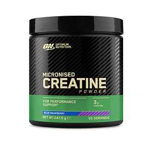 Optimum Nutrition Micronised Creatine Powder blue raspberry 247,5 g