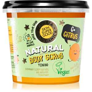 Organic Shop Skin Super Good C+ Citrus osvěžující tělový peeling s vitaminem C 360 ml