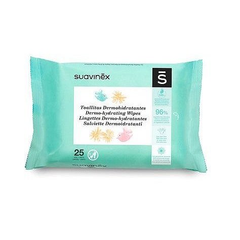 Suavinex Hygienické pleťové hydratační ubrousky 25 ks