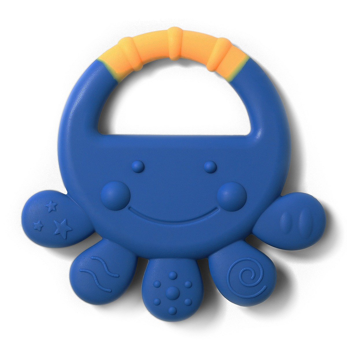 BABY ONO Kousátko silikonové chobotnice Vicky 6m+ modrá
