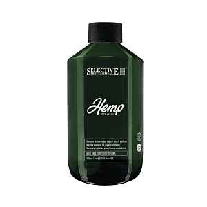 Hydratační šampon pro suché a lámavé vlasy Selective Professional Hemp Shampoo - 1000 ml