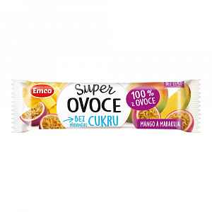 Emco Tyčinka 100 % z ovoce mango a maracuja 30 g