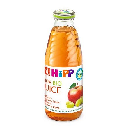 HIPP ŠŤÁVA BIO Jablečno-hroznová 500ml