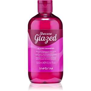 Inebrya Shecare Glazed Shampoo rozjasňující šampon pro lesk a hebkost vlasů 300 ml