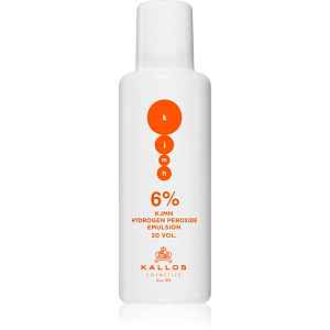 Kallos KJMN Professional Hydrogen Peroxide aktivační emulze 6 % 20 vol. pro profesionální použití 100 ml