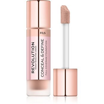 Makeup Revolution Conceal & Define krycí make-up odstín F0,5 23 ml