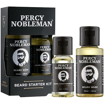 Percy Nobleman Beard Starter Kit kosmetická sada I. pro muže