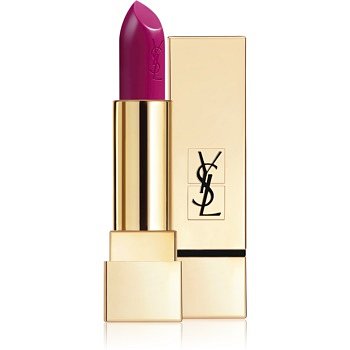 Yves Saint Laurent Rouge Pur Couture rtěnka s hydratačním účinkem odstín 07 Le Fuchsia  3,8 ml