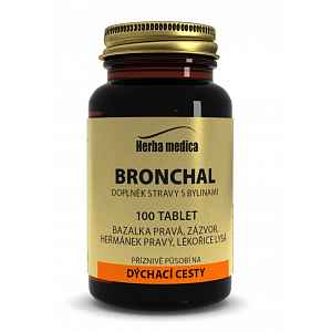 Herba medica Bronchal 100 tbl.