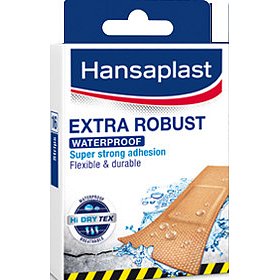 HANSAPLAST Extra Robust voděodolná náplast 16ks