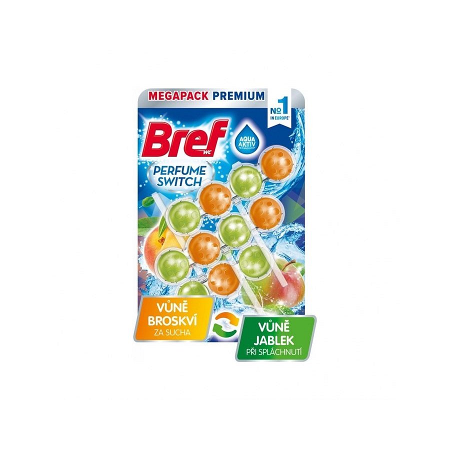 Bref Perfume Switch Peach-Red Apple 3 x 50 g