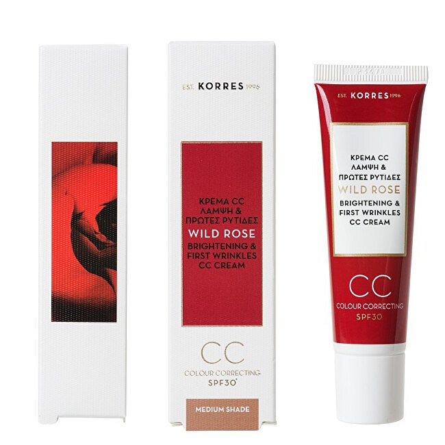 CC krém SPF 30 Wild Rose Medium (CC Cream) 30 ml