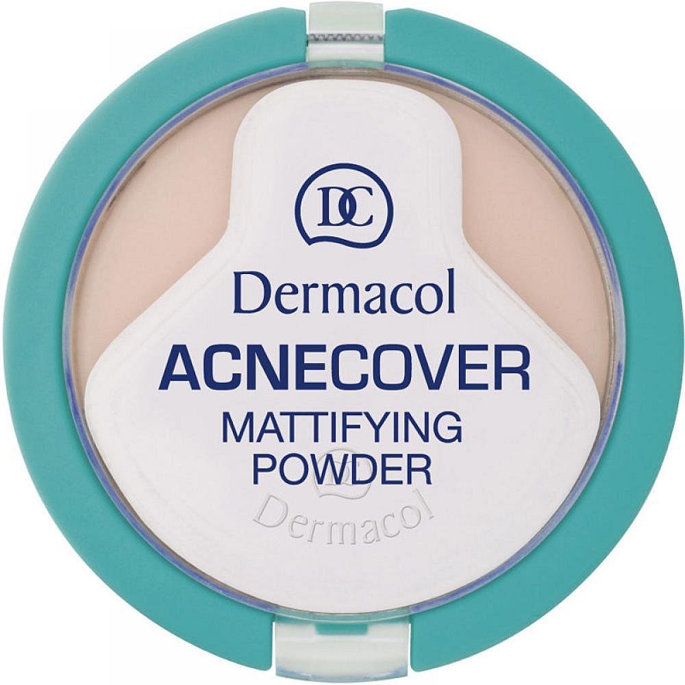 Dermacol Acnecover Mattifying Powder kompaktní pudr Sand 11 g