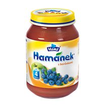 Hamánek kojenecká výživa s borůvkami 190g