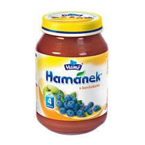 Hamánek kojenecká výživa s borůvkami 190g