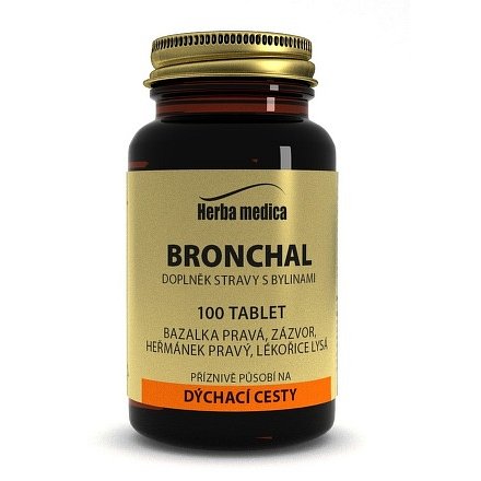 Herba medica Bronchal 100 tbl.