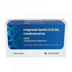 Medicamenta Magnesii lactici 0,5 tbl. 100 tablet