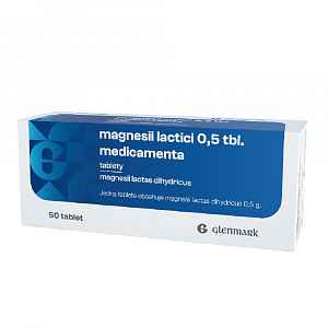 Medicamenta Magnesii lactici 0,5 tbl. 100 tablet