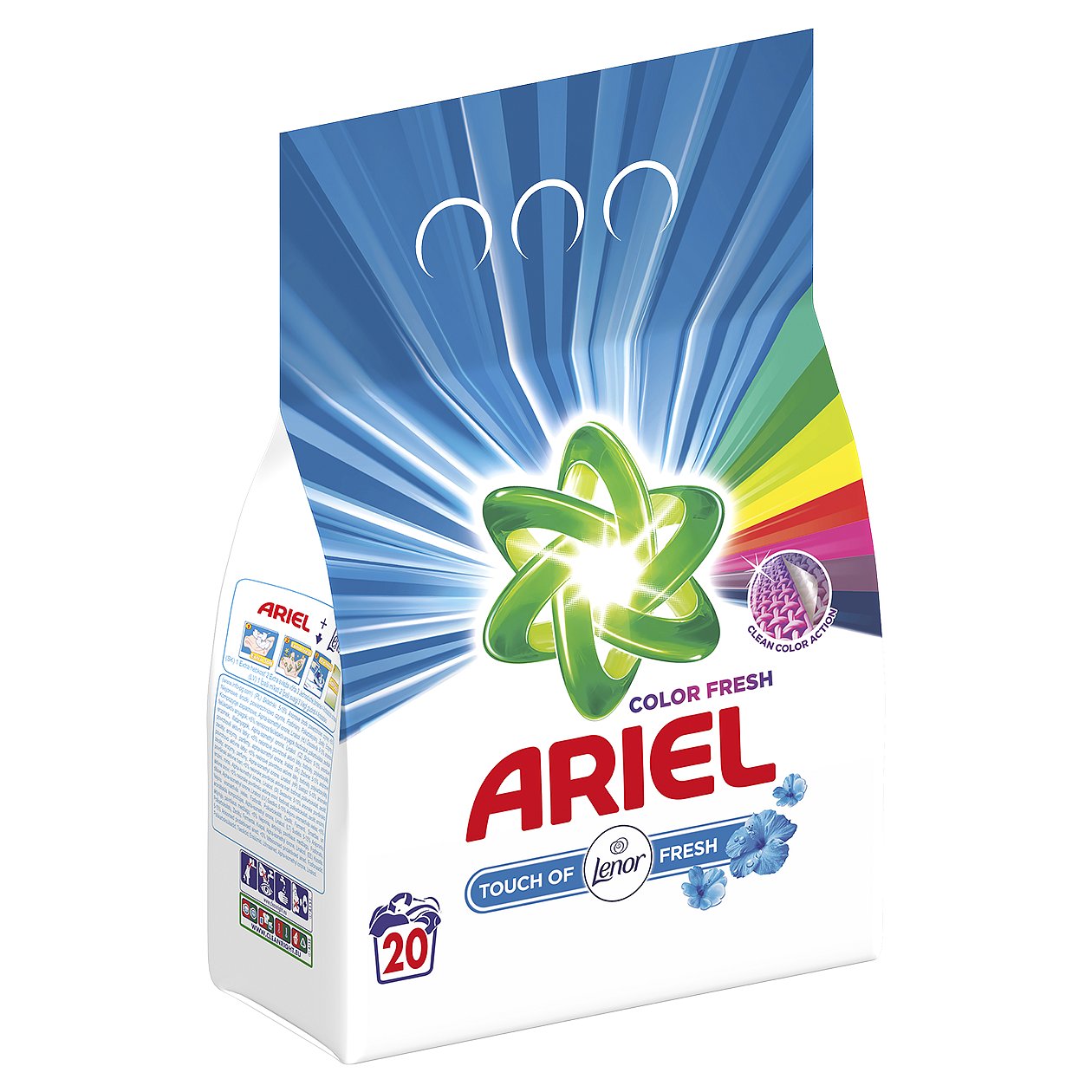 ARIEL Touch Of Lenor Fresh prací prášek (20 praní) 1.5 kg