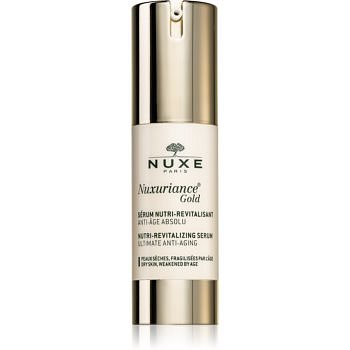 Nuxe Nuxuriance Gold revitalizační pleťové sérum s vyživujícím účinkem 30 ml