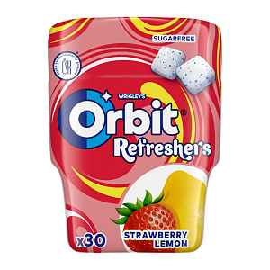 Orbit Žvýkačka Refreshers Jahoda a citrón 67 g