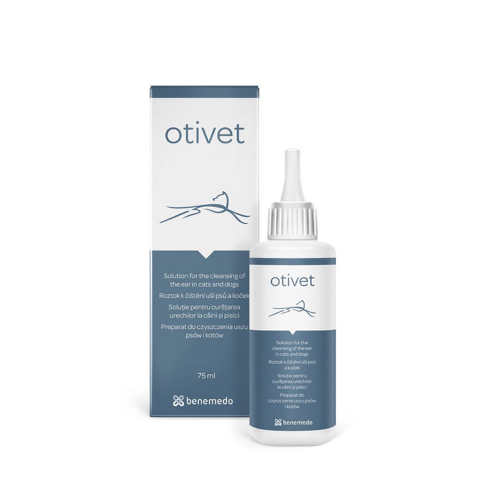 OTIVET Roztok k čištění uší psů a koček 75 ml