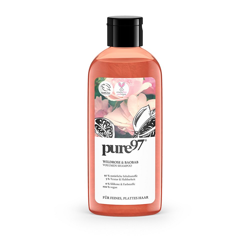 Pure97 Šampon pro jemné vlasy bez objemu 250 ml