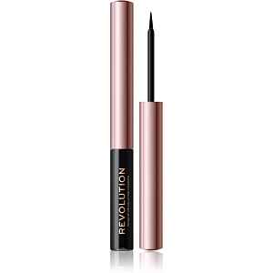 Revolution Super Flick tekuté oční linky odstín Black 2.4 ml