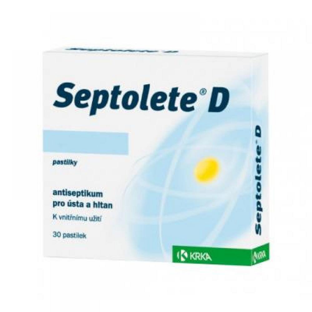 SEPTOLETE D II 1mg 30 pastilek