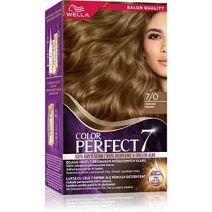 Wella Color Perfect barva na vlasy odstín 7/0 Medium Blonde 1 ks