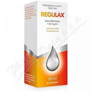 Regulax Pikosulfat kapky kapky 1 x 50 ml/ 375 mg