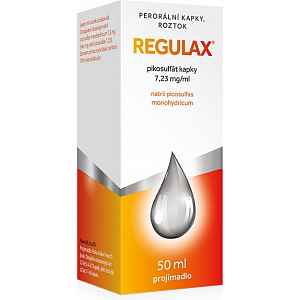 Regulax Pikosulfat kapky kapky 1 x 50 ml/ 375 mg