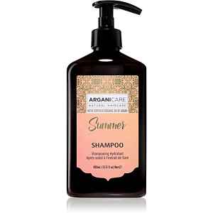 Arganicare Summer Shampoo šampon pro vlasy namáhané sluncem 400 ml