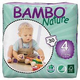 BAMBO Nature Maxi plen.k. 7-18kg 30ks