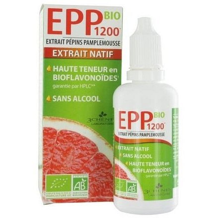 Les 3 Chênes EPP BIO1200 extrakt z grepových jader 50 ml