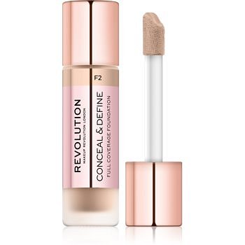 Makeup Revolution Conceal & Define krycí make-up odstín F2 23 ml