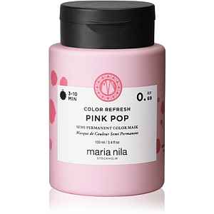 Maria Nila Colour Refresh Mask jemná vyživující maska bez permanentních barevných pigmentů odstín Pink Pop 0.69 100 ml