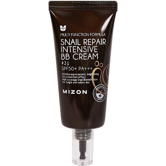 Mizon Snail Repair Intensive BB Krém SPF50+ PA+++, No.31 Dark Beige 50ml