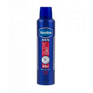 Vaseline Men Active Dry antiperspirant ve spreji 250 ml