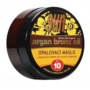 SUN Bronz OPALOVACÍ MÁSLO OF10 s argan.olej.200ml