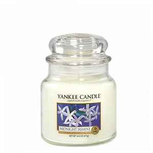Yankee Candle Midnight Jasmine vonná svíčka Classic střední 411 g