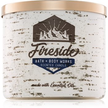 Bath & Body Works Fireside vonná svíčka 411 g