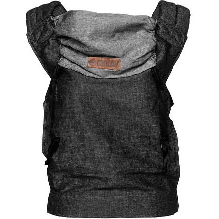 ByKay klokanka CLICK CARRIER Classic Black Denim (vel. baby)