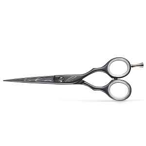 Kadeřnické nůžky Kiepe Luxury Premium Black - 6" - černé (2450/6)