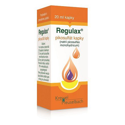 Regulax Pikosulfat kapky kapky 1 x 20 ml/ 150 mg