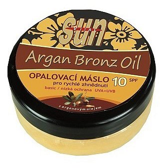 SUN Bronz OPALOVACÍ MÁSLO OF10 s argan.olej.200ml